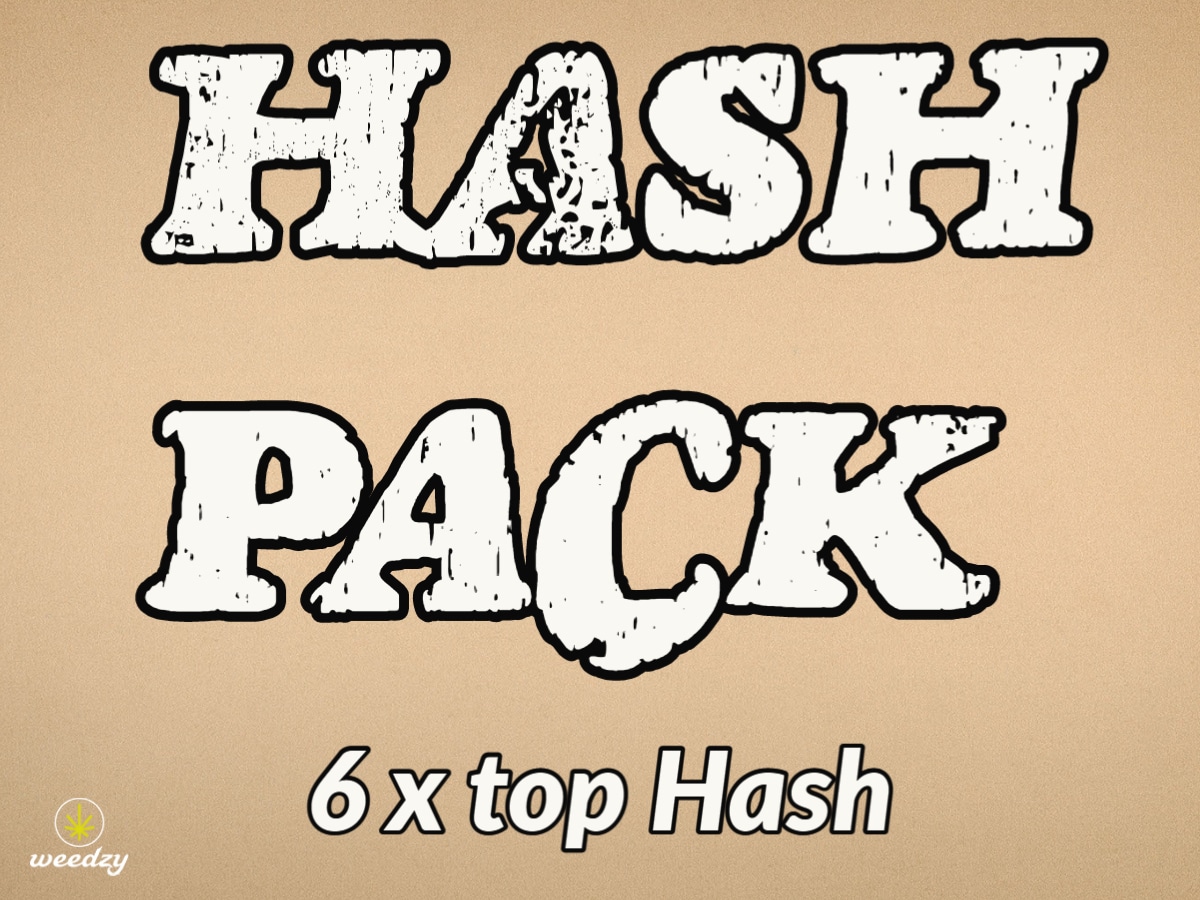 HASH Pack CBD - Top CBD hash products at discount | Weedzy.com