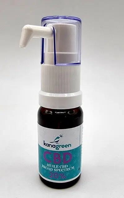 CBD OIL 20% (Broad Spectrum) - with pump KANAGREEN - Image 2